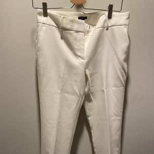 Ann Taylor White Work Pants Sz 4